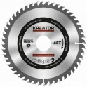 Kreator KRT020411 - Pilový kotouč na dřevo 165mm, 48T