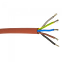 LanitPlast silikonový kabel SIHF 5 x 2,5 mm / 3 m