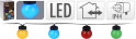 Světelný řetěz LED PARTY 20 žárovek barevné