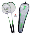 KUBIsport 05-GBR12AK Badmintonová sada - 2 rakety+ košíček + pouzdro