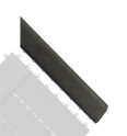 Přechodová lišta G21 pro WPC dlaždice Eben, 38,5x7,5 cm rohová (pravá)