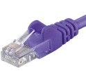 Patch kabel UTP cat 5e, 1m - fialová