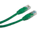 Patch kabel UTP Cat 5e, 3m - zelený