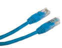 Patch kabel UTP Cat.5e 3m - modrý