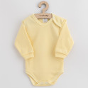 Kojenecké bavlněné body New Baby Casually dressed žlutá 56 (0-3m)
