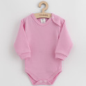 Kojenecké bavlněné body New Baby Casually dressed růžová 86 (12-18m)