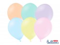 Balónky pastelové 27 cm - mix barev 100 ks