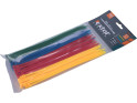 Extol Premium 8856196 pásky stahovací barevné, 200x3,6mm, 100ks, (4x25ks), 4 barvy, nylon