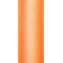 Tyl v roli, oranžový, šířka 30 cm, návin 9 m