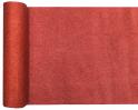Glitrová stolová šerpa červená, 28 cm x 3 m