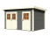 Dřevěný domek KARIBU TINTRUP (83140) tm. šedý 0