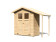 Dřevěný domek KARIBU DANA (23485) natur 0