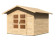LanitPlast dřevěný domek KARIBU TALKAU 8 (83340) natur 0
