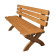 Rojaplast STRONG MASIV zahradní lavice dřevěná - 160cm 0