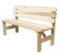 Rojaplast VIKING zahradní lavice dřevěná PŘÍRODNÍ - 200 cm 0