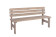 Rojaplast VIKING zahradní lavice dřevěná ŠEDÁ - 150 cm 0