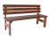 Rojaplast VIKING zahradní lavice dřevěná LAKOVANÁ - 150 cm 0
