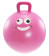 Dětský skákací míč LIFEFIT JUMPING BALL 45 cm, růžový 0