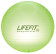 Gymnastický míč LIFEFIT TRANSPARENT 75 cm, sv. zelený 0