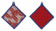 KELA Chňapka čtvercová ETHNO 100% bavlna červená 20x20cm KL-12445 0
