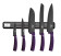 BERLINGERHAUS Sada nožů s magnetickým držákem 6 ks Purple Metallic Line BH-2681 0