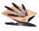 BERLINGERHAUS Sada nožů s nepřilnavým povrchem + prkénko 6 ks Purple Eclipse Collection BH-2832 0