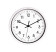 SEGNALE Nástěnné hodiny ručičkové 20 cm bílý rám KO-837000020bila 0