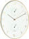 SEGNALE Nástěnné hodiny s teploměrem a vlhkoměrem 34,5 cm zlatý rám KO-837362270 0