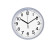 SEGNALE Nástěnné hodiny ručičkové 22,5 cm šedý rám KO-837000050seda 0