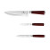 BERLINGERHAUS Sada nožů nerez 3 ks Ebony Line Rosewood BH-2485 0