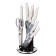 BERLINGERHAUS Sada nožů ve stojanu s nepřilnavým povrchem 8 ks Aspen Collection BH-2837 0