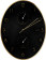 SEGNALE Nástěnné hodiny se zlatým rámem 35 x 27 cm KO-837362260 0