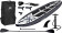 XQMAX Paddleboard pádlovací prkno 330 cm s kompletním příslušenstvím černá KO-8DP001520 0