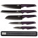 BERLINGERHAUS Sada nožů s magnetickým držákem 6 ks Purple Eclipse Collection 0