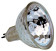 Halogenová lampa HRFG 35 W/12 V – s čelním sklem 35 mm 0