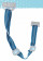 Navíjecí zařízení – Tkaloun pro upevnění fólie 1m, modrý(baleno po 50m) 0