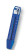 Teploměr modrý 25 cm - neplovoucí 0