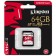SDXC 64GB UHS-I U3 V30 100R/80W KINGSTON 0