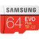 MicroSDXC 64GB EVO Plus+SD adap SAMSUNG 0