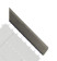 Přechodová lišta G21 pro WPC dlaždice Incana, 38,5x75 cm rohová 0