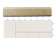 Přechodová lišta G21 pro WPC dlaždice Cumaru, 30x75 cm rovná 0