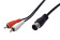 Kabel audio DIN5pin(M) -> 2x cinch (M) , 1,5m 0