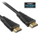 Kabel propojovací HDMI 1.4 s Ethernetem HDMI (M) - HDMI (M),  zlacené konektory, 3m 0
