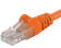 Patch kabel UTP cat 5e, 0,25m - oranžová 0
