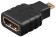 Redukce HDMI A (F) - microHDMI (M), zlacená 0