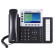 Telefon Grandstream GXP-2160 VoIP telefon - 6x SIP účet, HD audio, 2x LAN 10/100/1000 port, PoE, konference, BT 0
