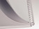 Vázací hřbet Eurosupplies plastový A4 průměr 25mm bílý 50ks 0