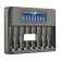 Nabíječka Jupio USB 8-slots Octo Battery Charger LCD pro 1 až 8ks AA/ AAA baterií 0