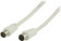 Kabel Nedis anténní 75 Ohm, IEC, M-F, 3m 0