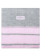 Dětská bavlněná deka Womar 75x100 šedo-růžová 0